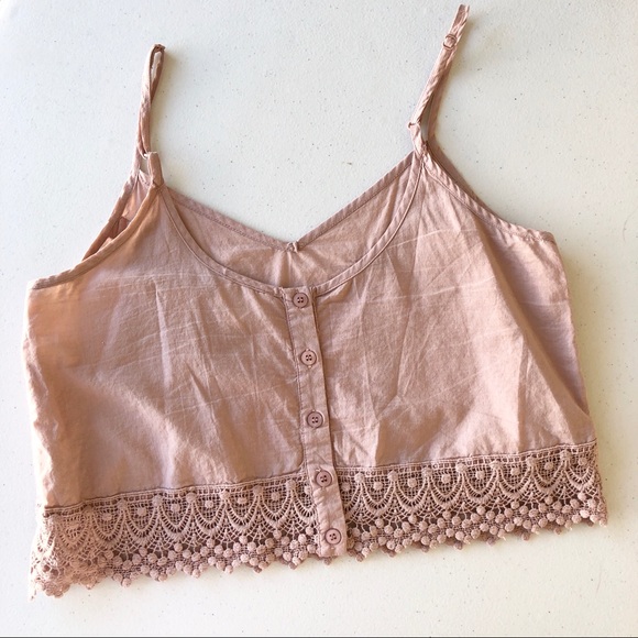 L.A. Hearts Blush Crop Top - Picture 4 of 7